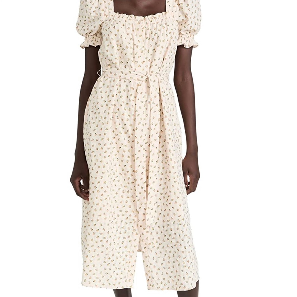 English Factory Floral Midi dress - size small